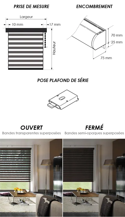 Store Variance posé par Guerini Renov – vue 2